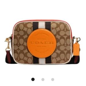 Coach Dempsey Signature Jacquard Camera Bag